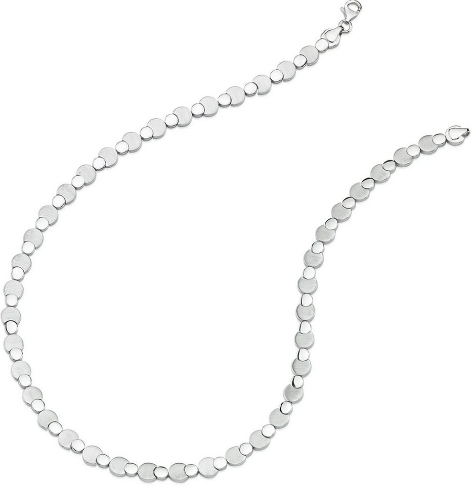 Balia Collier Balia Collier für Damen mattiert poliert (Collier), Damen Colliers, Halsketten Punkte 925 Sterling Silber, Farbe: silber von Balia