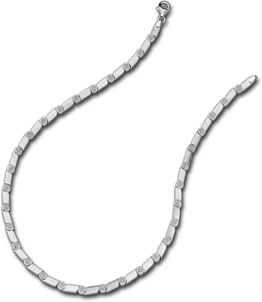 Balia Collier Balia Collier für Damen mattiert (Collier), Damen Colliers, Halsketten ca. 45,5cm, 925 Sterling Silber(Fantasie) von Balia