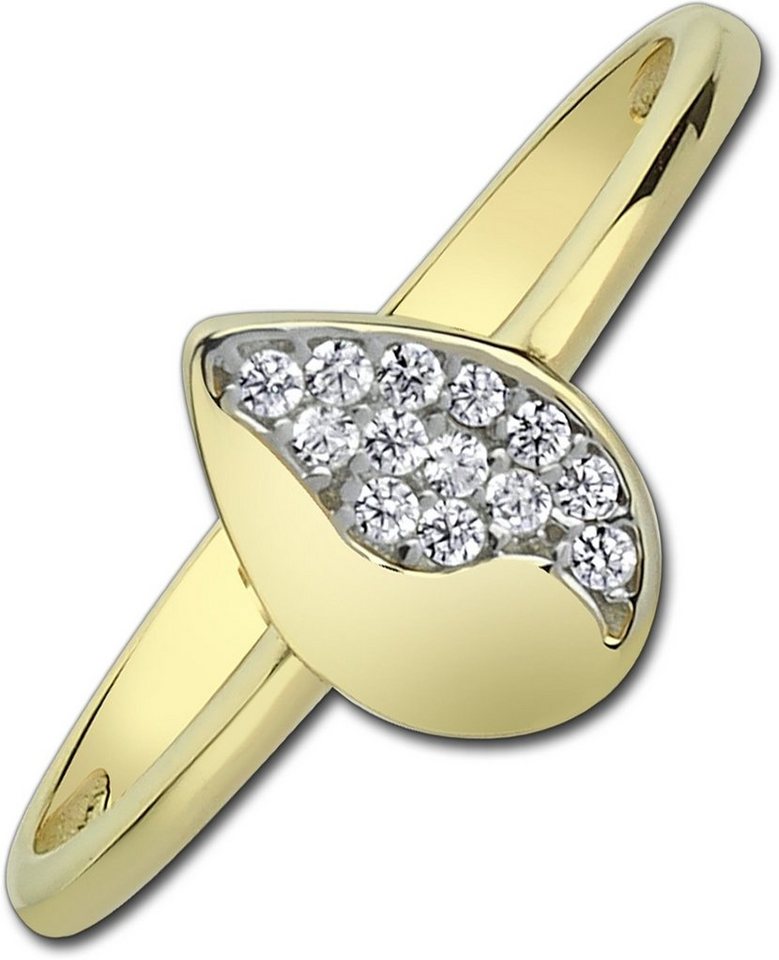 Balia Goldring Balia Damen Ring aus 333 Gelbgold, Fingerring Größe 56 (17,8), 333 Gelbgold - 8 Karat (Blatt gold) von Balia
