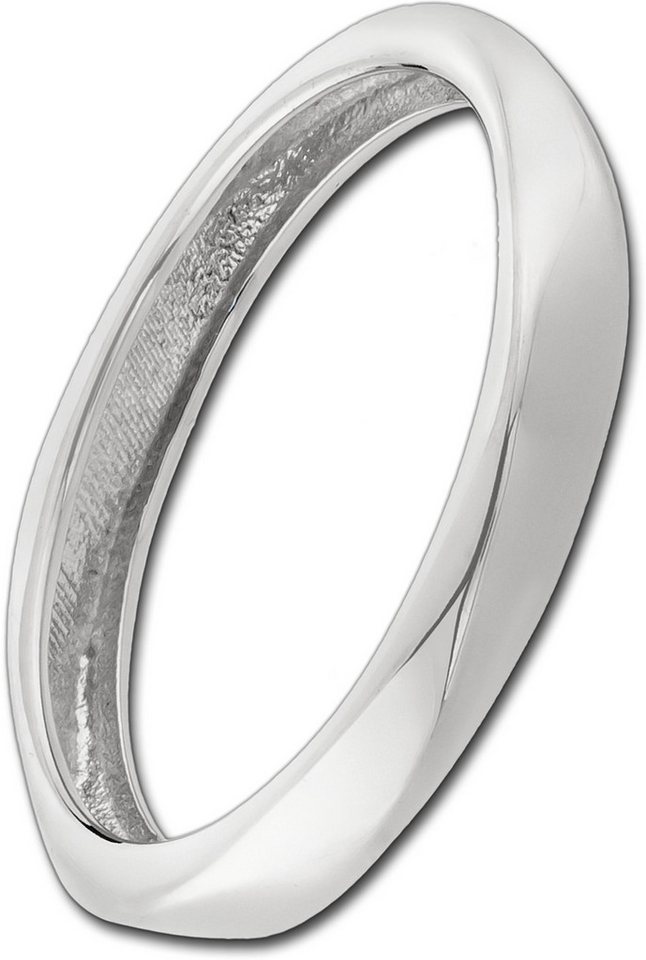 Balia Goldring Balia Damen Ring aus 333 Weißgold, Fingerring Größe 58 (18,5), 333 Weißgold - 8 Karat (Twist) von Balia