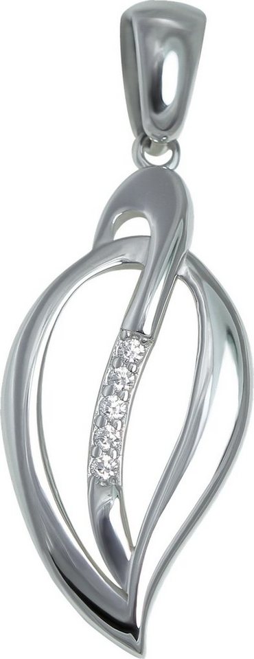 Balia Kettenanhänger Balia Kettenanhänger für Damen 925, Kettenanhänger ca. 3,3cm, 925 Sterling Silber (Leaf) von Balia