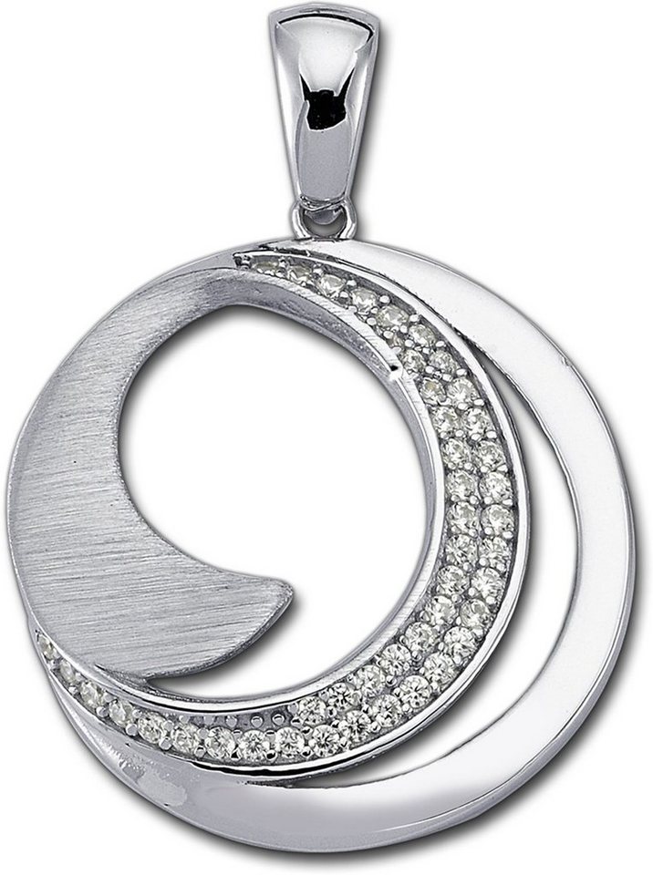 Balia Kettenanhänger Balia Kettenanhänger für Damen 925, Kettenanhänger ca. 3cm, 925 Sterling Silber (Circle) von Balia