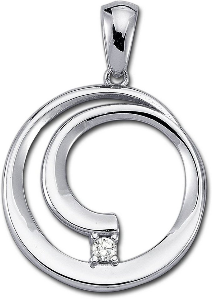 Balia Kettenanhänger Balia Kettenanhänger für Damen 925, Kettenanhänger ca. 3cm, 925 Sterling Silber (Spirale) von Balia