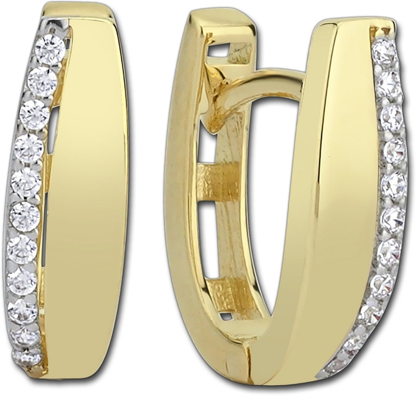Balia Paar Creolen Balia Damen Creolen Gelbgold 8K (Creole), Creolen 333 Gelbgold - 8 Karat (Klassik) von Balia