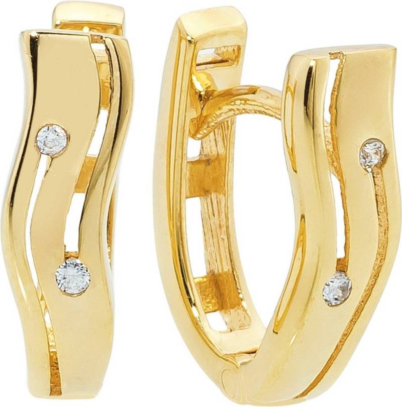 Balia Paar Creolen Balia Gold Creolen für Damen LinLinee (Creole), Creolen 333 Gelbgold - 8 Karat (Line) von Balia