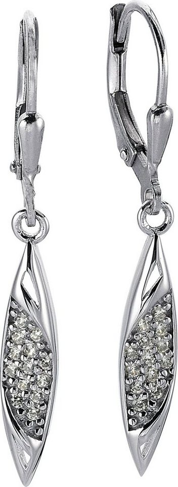 Balia Paar Ohrhänger Balia Damen Ohrringe poliert 925 Silber (Ohrhänger), Damen Ohrhänger Ship aus 925 Sterling Silber, Farbe: weiß, silber von Balia