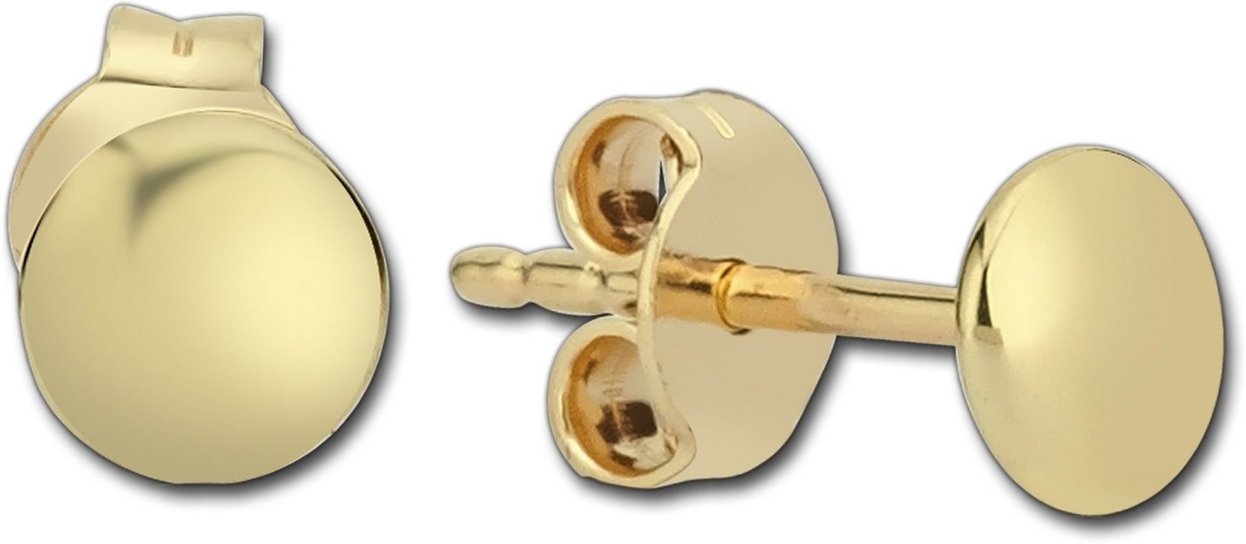 Balia Paar Ohrstecker Balia Damen Ohrstecker Gelbgold 8K (Ohrstecker), Ohrstecker 333 Gelbgold - 8 Karat (Plättchen) von Balia