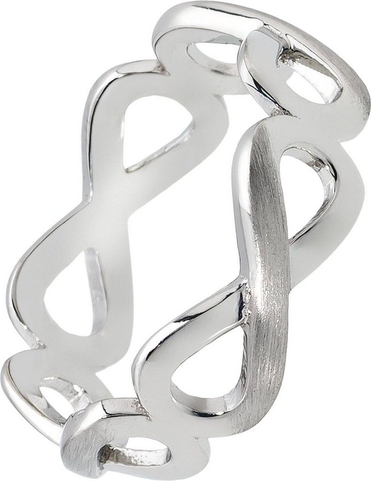 Balia Silberring Balia Ring für Damen mit (Fingerring), Fingerring Größe 58 (18,5), 925 Sterling Silber (Unendlichkeit) Silber von Balia