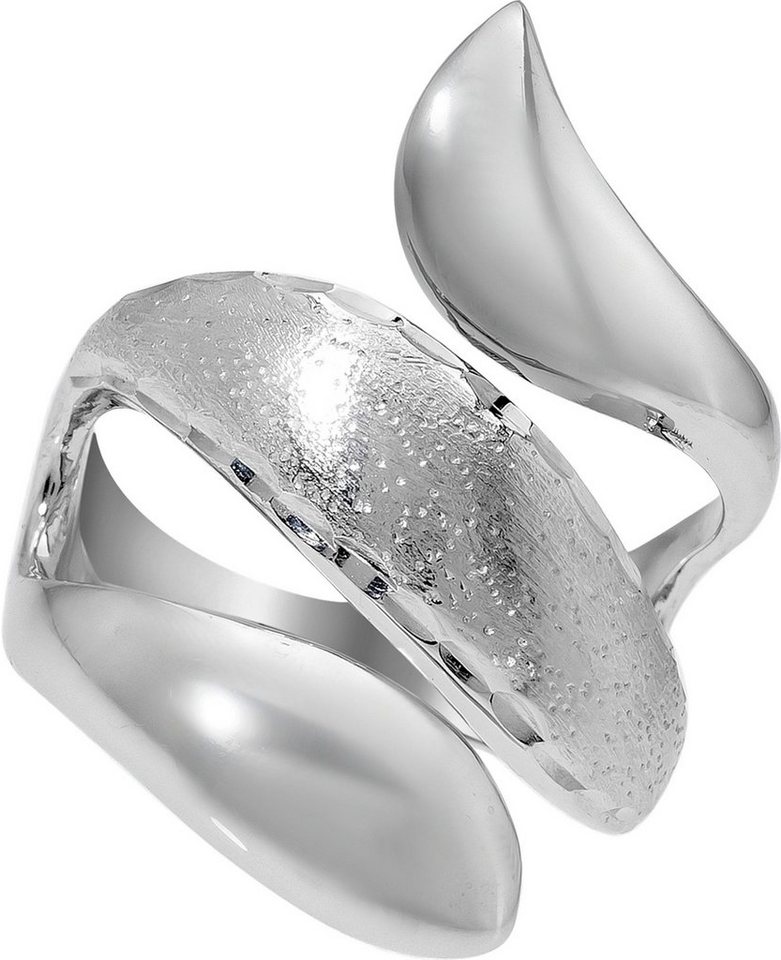 Balia Silberring Balia Ring für Damen mit diamantierter (Fingerring), Fingerring Größe 54 (17,2), 925 Sterling Silber (Schlange) Silber 925 von Balia