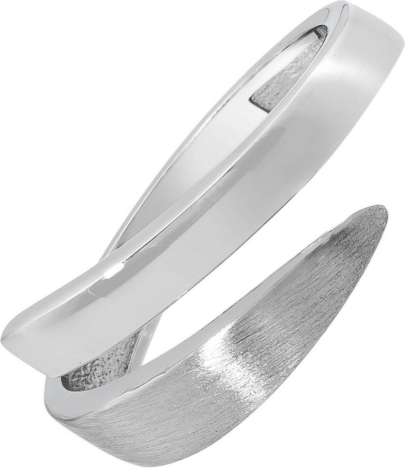 Balia Silberring Balia Ring für Damen mit matter und (Fingerring), Fingerring Größe 56 (17,8), 925 Sterling Silber (Klassisch) Silber 925 von Balia