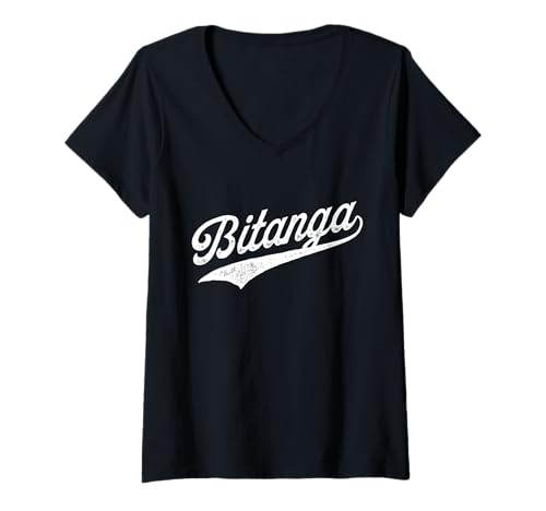 Damen Bitanga T-Shirt mit V-Ausschnitt Damen Bitanga T-Shirt mit V-Ausschnitt von Balkan Original