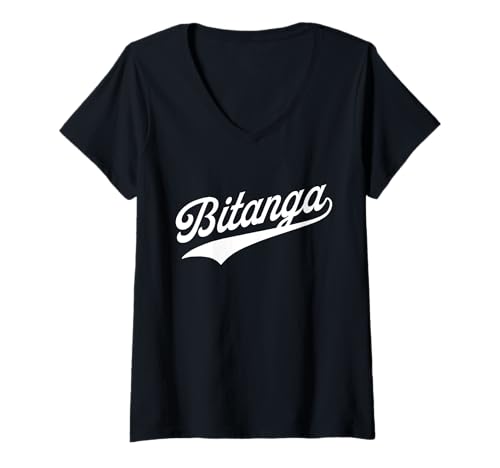 Damen Bitanga T-Shirt mit V-Ausschnitt Damen Bitanga T-Shirt mit V-Ausschnitt von Balkan Original