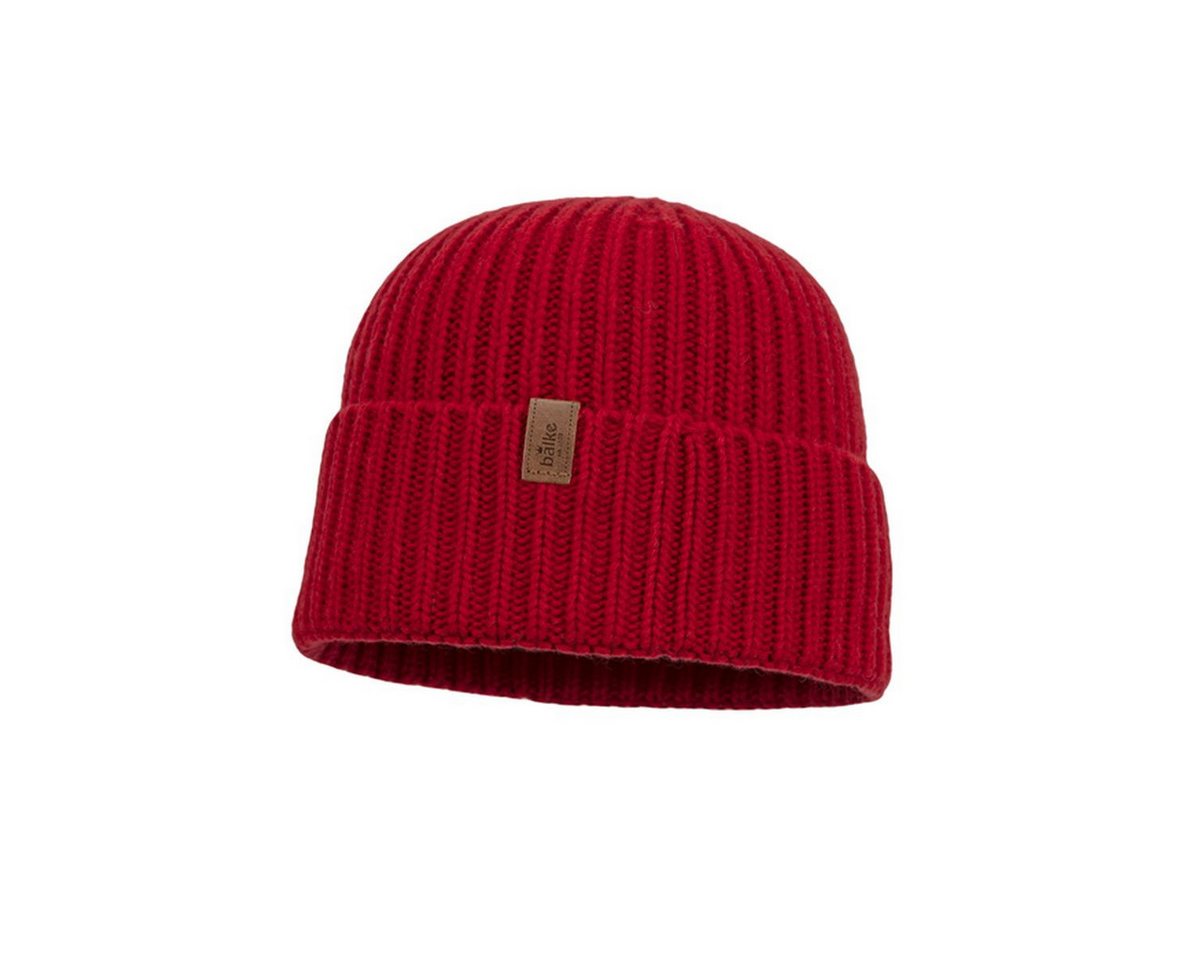 Balke Strickmütze Rollrand-Strickmütze aus Kaschmir-Woll-Mix mit Umschlag von Balke