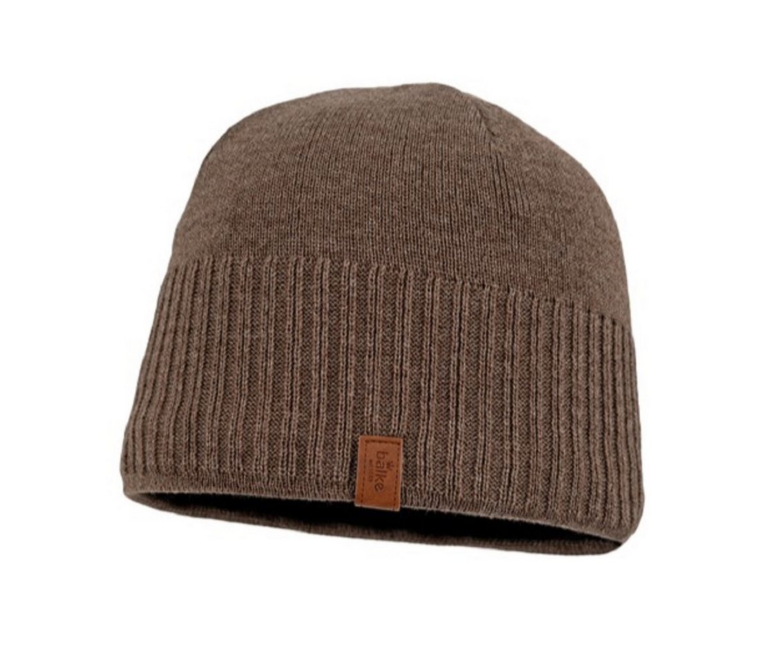Balke Strickmütze Unisex Strickmütze Vollfleecefutter von Balke
