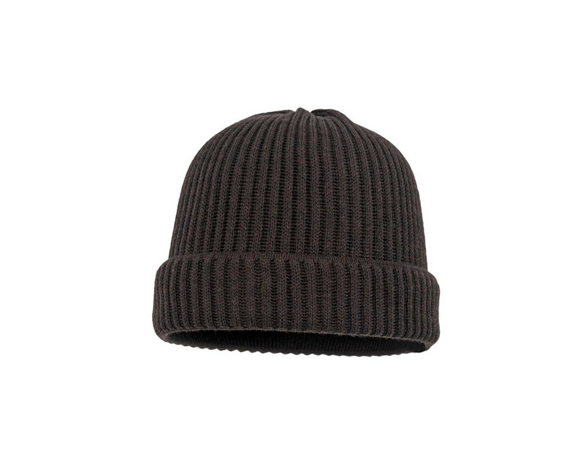 Balke Strickmütze XXL Rippen mit Umschlag 100% Merinowolle von Balke
