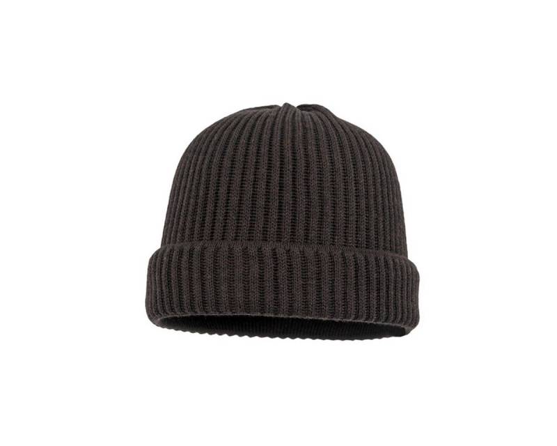 Balke Strickmütze XXL Rippen mit Umschlag 100% Merinowolle von Balke