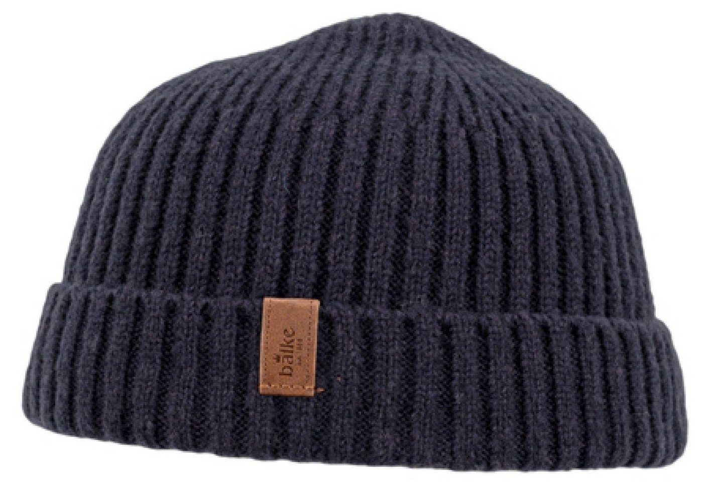 Balke Strickmütze kurz im Docker-Stil mit kleinem Umschlag von Balke