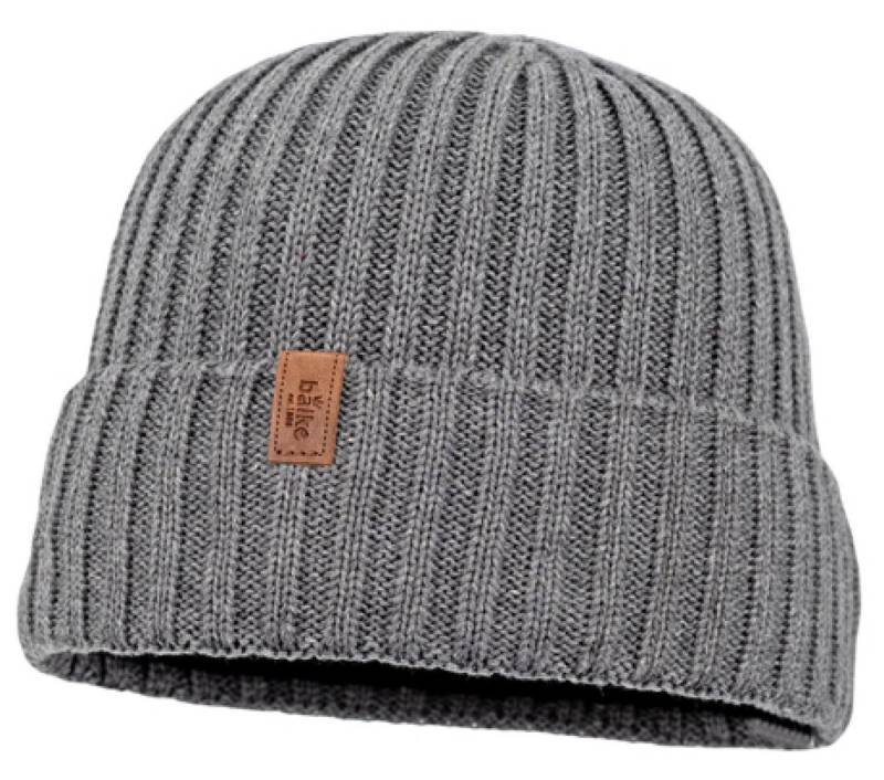 Balke Strickmütze nachhaltige Ripp-Strick-Mütze mit Umschlag Baumwoll-Mix von Balke