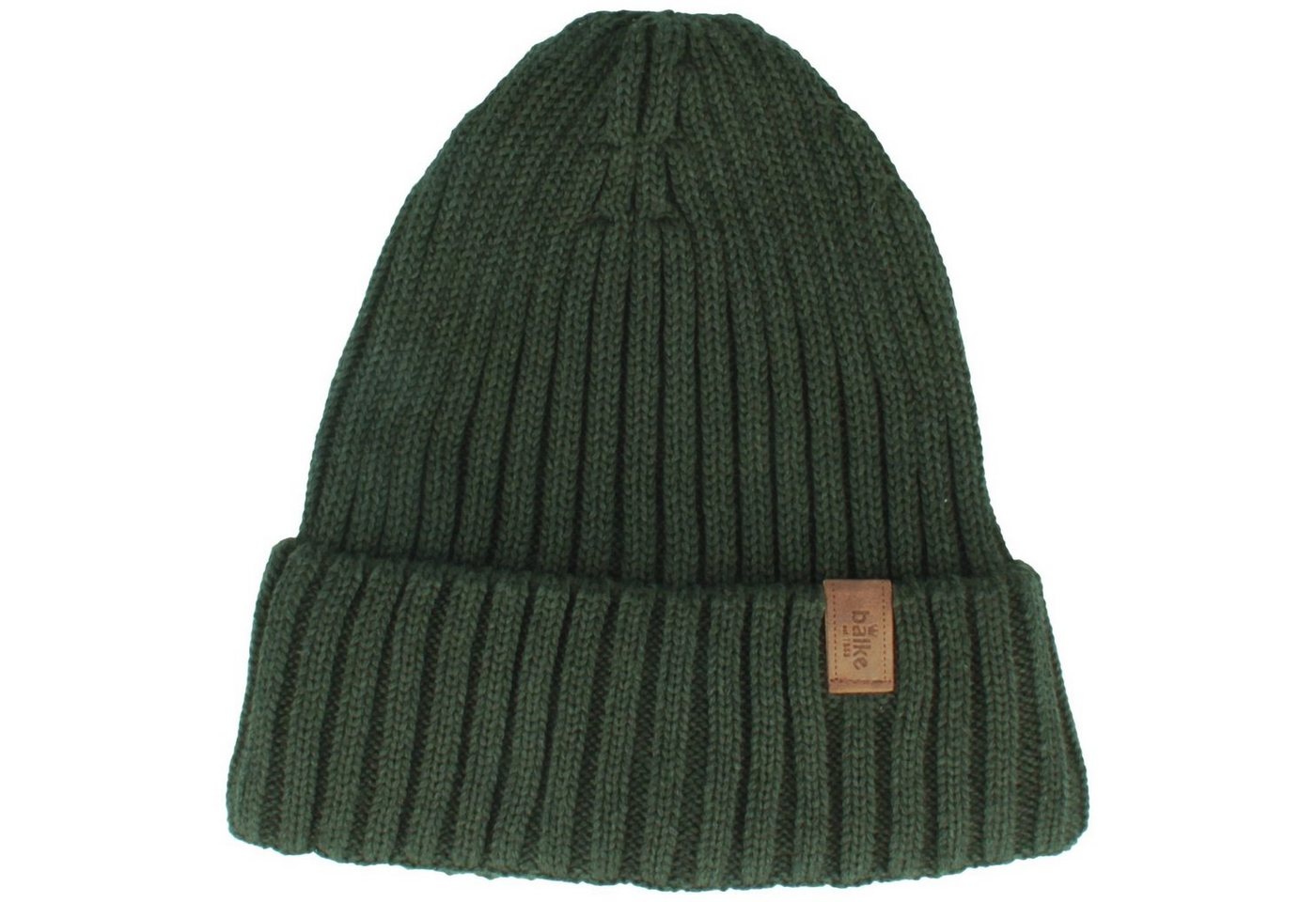 Balke Strickmütze nachhaltige Ripp-Strick-Mütze mit Umschlag Baumwoll-Mix von Balke