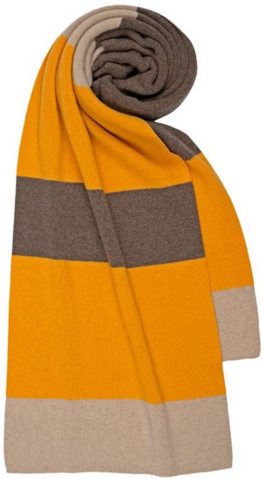 Balke Wollschal, Gestreifter Schal aus Merino-Kaschmir Blend von Balke