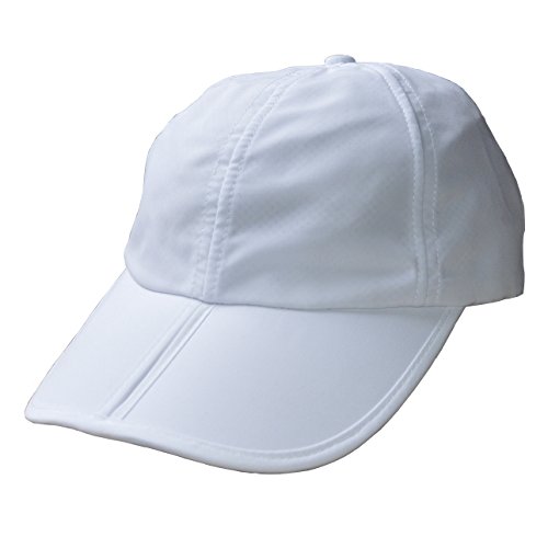 Basecap Knickschirm Micro UV - Schutz Damen Herren UV 50+ Sun Protect (Weiß) von Balke
