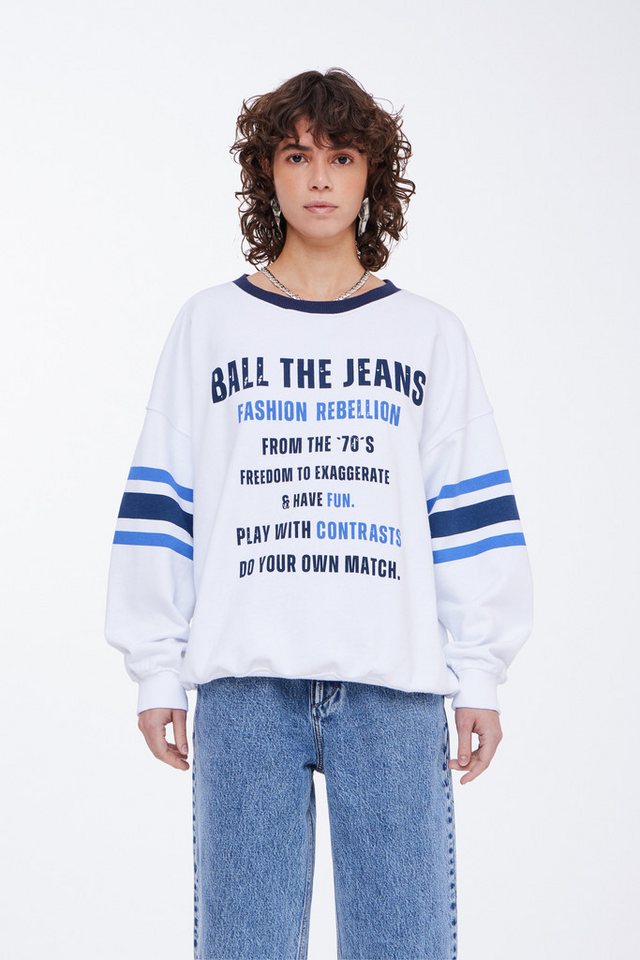 Ball Fleecepullover Rundhalspullover von Ball