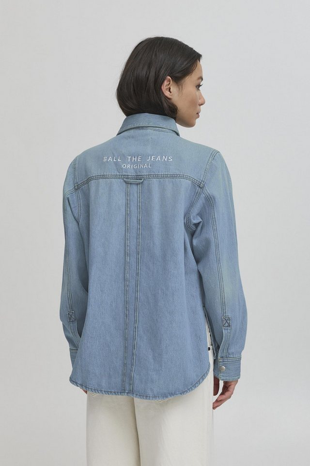 Ball Jeanshemd Hemdbluse von Ball