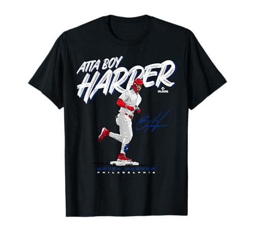Atta boy, Harper Bryce Harper Philadelphia MLBPA T-Shirt von BallPark MVP
