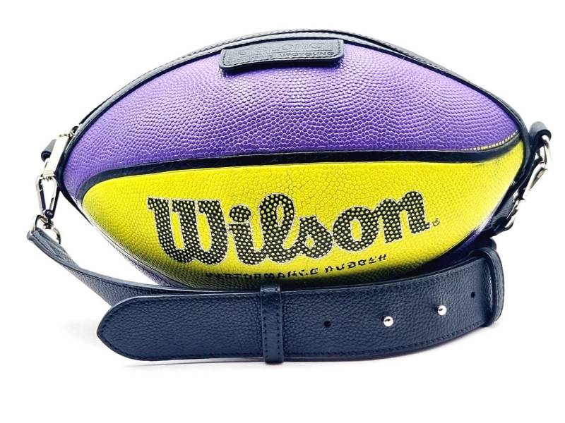 Einzigartige Basketballtasche, Upcycled-Leder Und Gummi, Schultergurte, Hüfttasche, Geschenke Für Frauen Männer von BallToBag