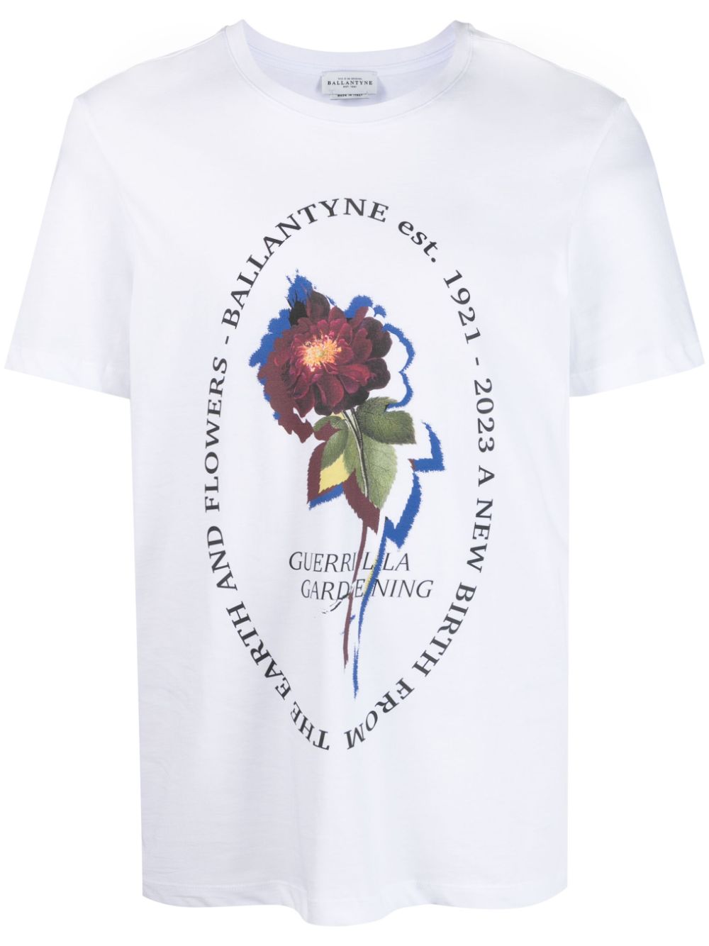 Ballantyne T-Shirt mit grafischem Print - Weiß von Ballantyne