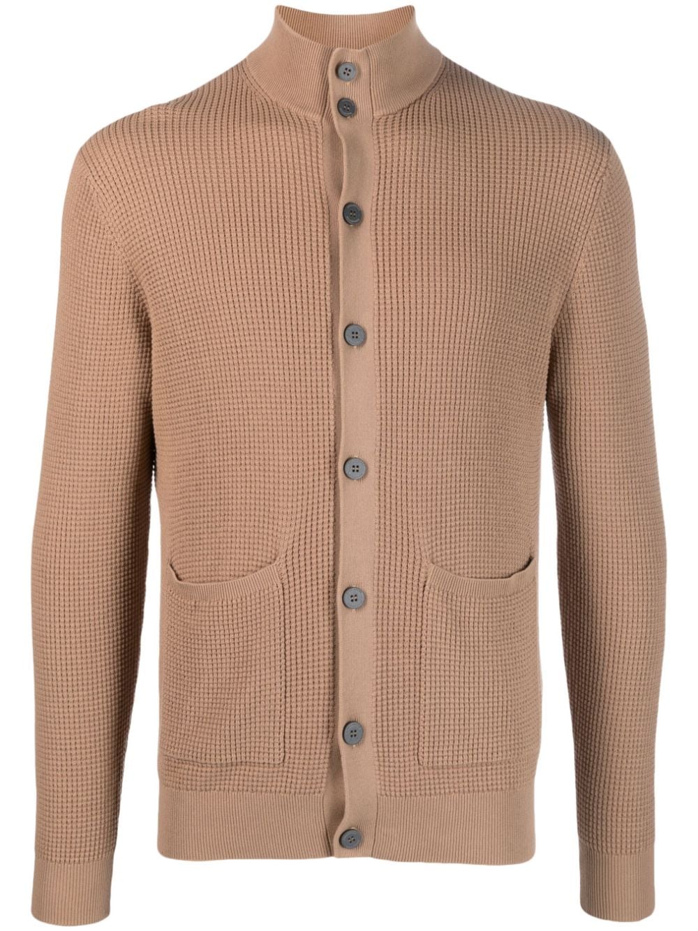 Ballantyne Cardigan mit Stehkragen - Braun von Ballantyne