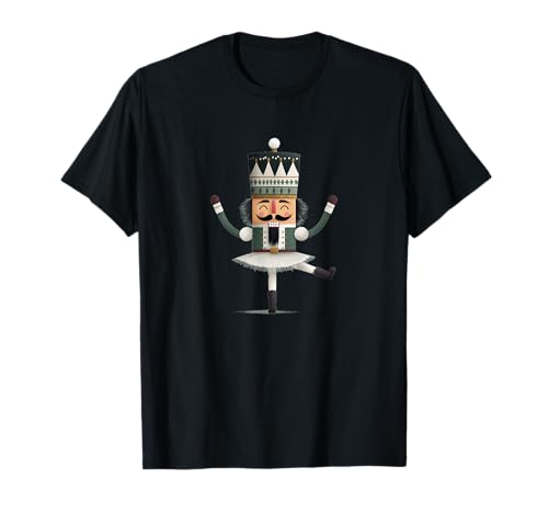 Tanzender Nussknacker Ballerina Kostüm für Jungen und Mädchen T-Shirt Tanzender Nussknacker Ballerina Kostüm für Jungen und Mädchen T-Shirt von Ballerina Nutcracker Outfit