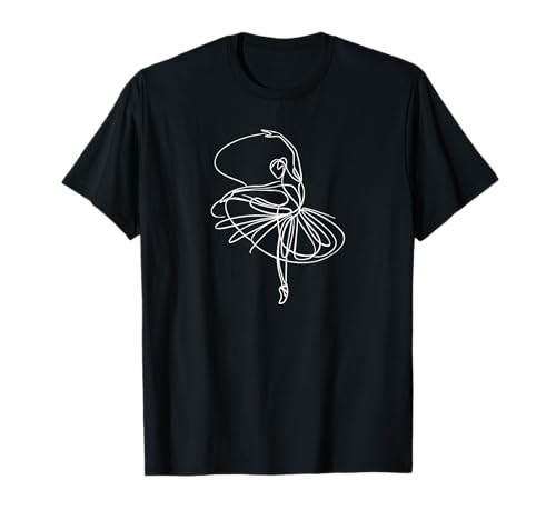 Balletttänzer Ballerina Petite Drawing Women Girls T-Shirt Balletttänzer Ballerina Petite Drawing Women Girls T-Shirt von Ballet Dancing Gifts & Apparel