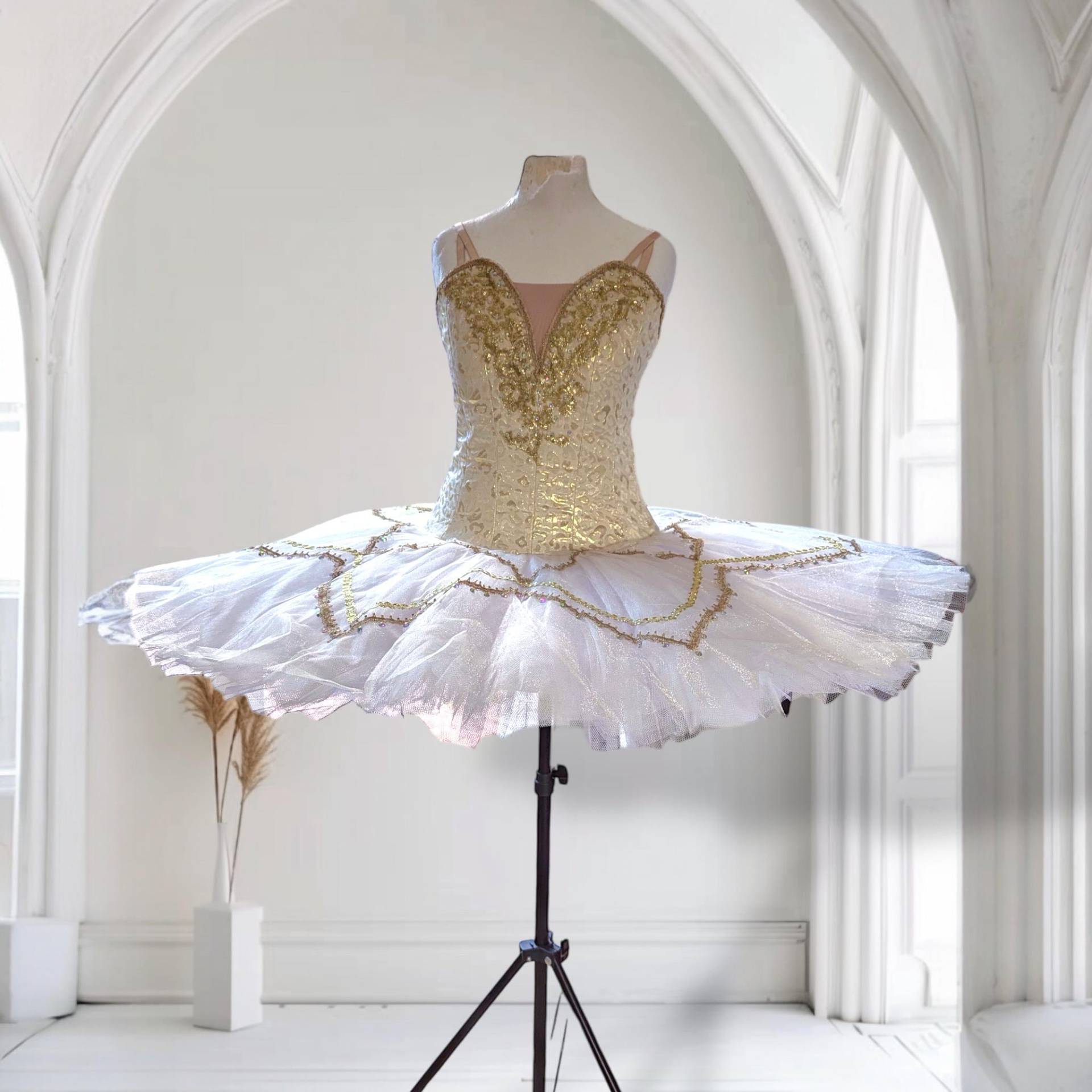 Creme Ballett Tutu, Professionelles Kinder Mädchen Tutu Für Erwachsene, Pfannkuchen von BalletThings