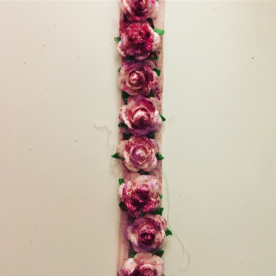 Glitzer Rosa Dutt Wickeln von Balletbunnyboutique