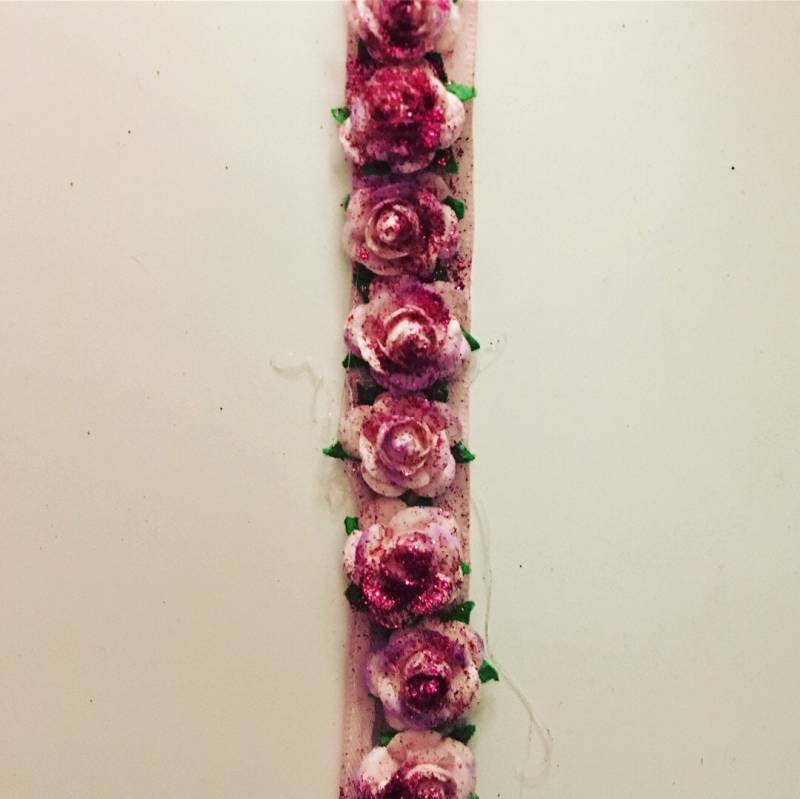 Glitzer Rosa Dutt Wickeln von Balletbunnyboutique