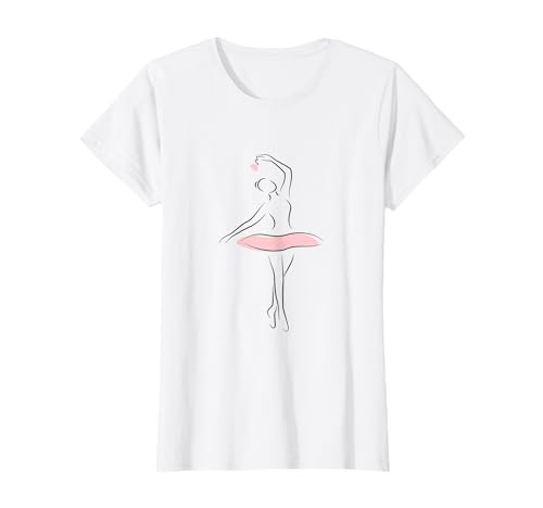 Ballett tshirt Ballerina Balletkleid Mädchen Geschenk T-Shirt Ballett tshirt Ballerina Balletkleid Mädchen Geschenk T-Shirt von Ballett shirt mit Ballerina oder Balletttänzerin
