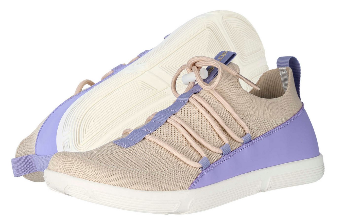 Ballop Barfussschuhe Tilava (leicht, atmungsaktiv) beige/violett Sneaker von Ballop