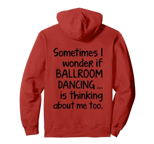 BALLROOM DANCING Lustiger Spruch für Männer Frauen Fun Dancer Dance Pullover Hoodie von Ballroom Dancing Mile