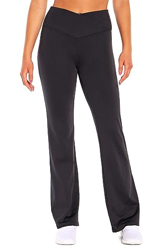 Bally Total Fitness Damen Bootcut-Hose mit hoher Taille von Bally Total Fitness