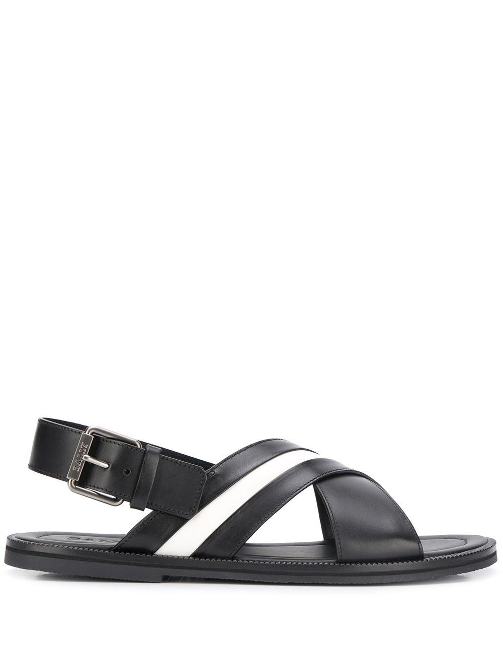 Bally Flache Slingback-Sandalen - Schwarz von Bally