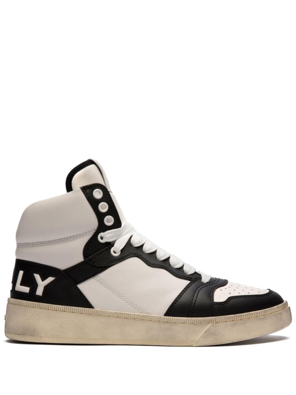 Bally High-Top-Sneakers aus Leder - Nude von Bally