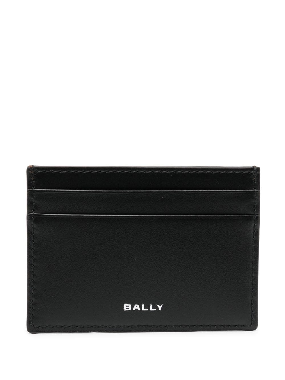 Bally Kartenetui mit Streifendetail - Braun von Bally