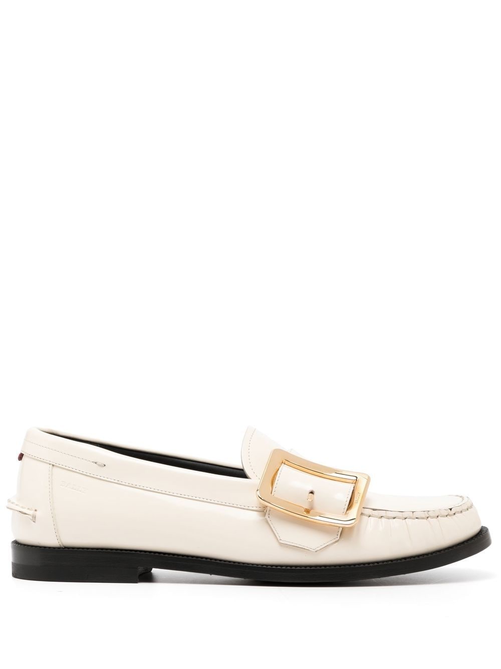 Bally Loafer mit Schnallen - Weiß von Bally