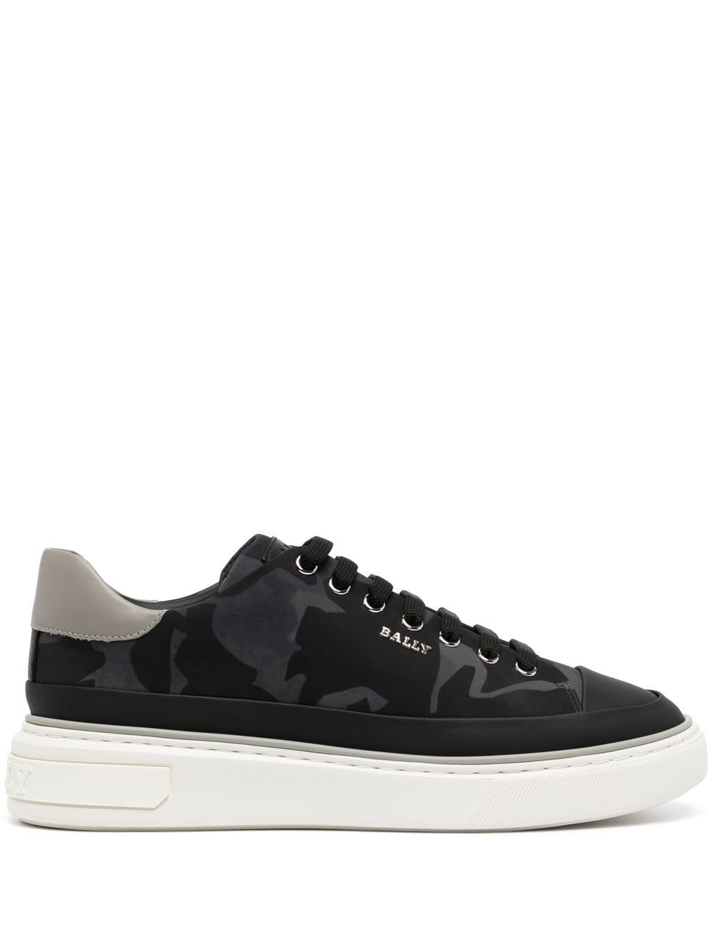 Bally Maily Sneakers mit Camouflage-Print - Schwarz von Bally