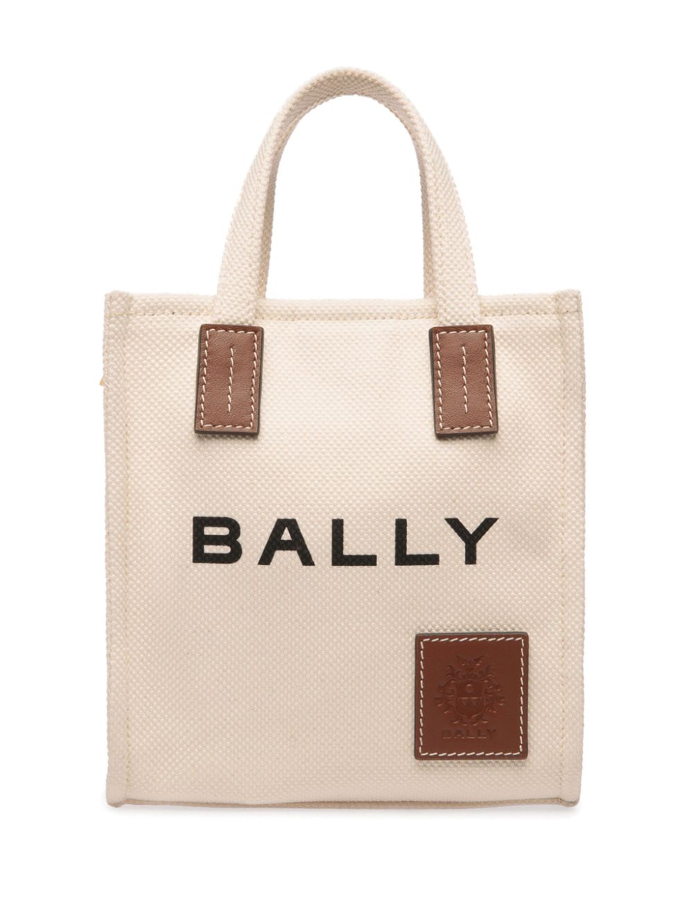 Bally Mini Akelai Canvas-Shopper - Nude von Bally