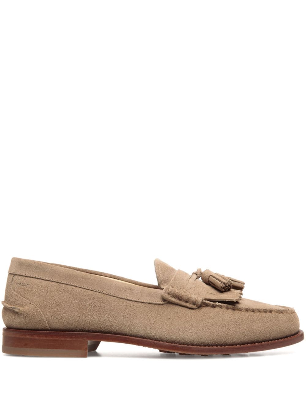 Bally Oregon Loafer aus Wildleder - Nude von Bally