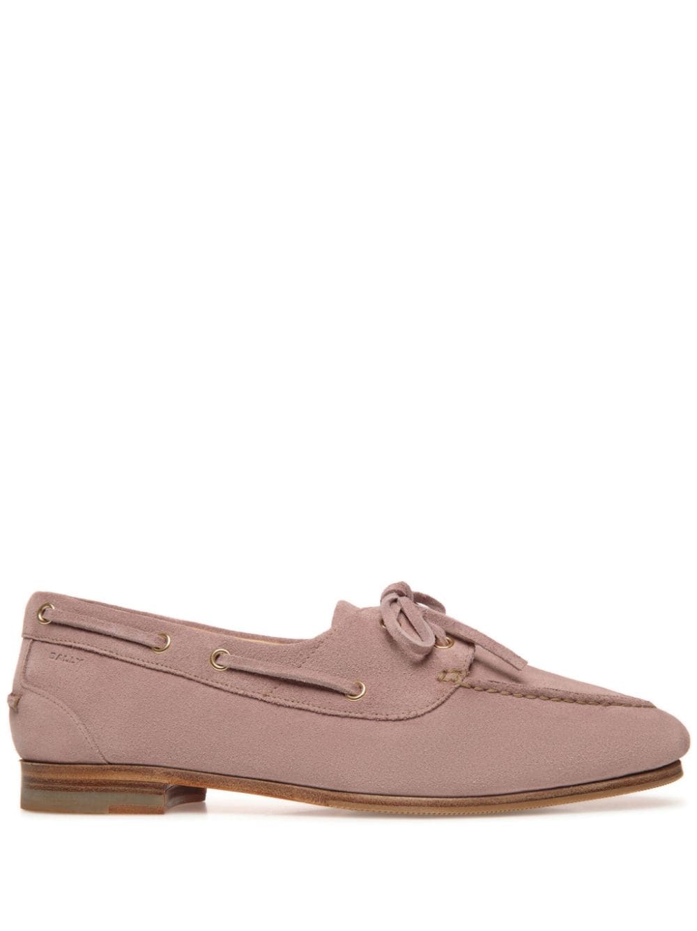 Bally Plume Loafer aus Wildleder - Rosa von Bally