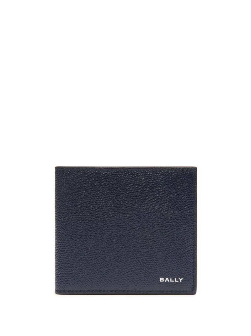 Bally Portemonnaie mit Logo-Stempel - Blau von Bally