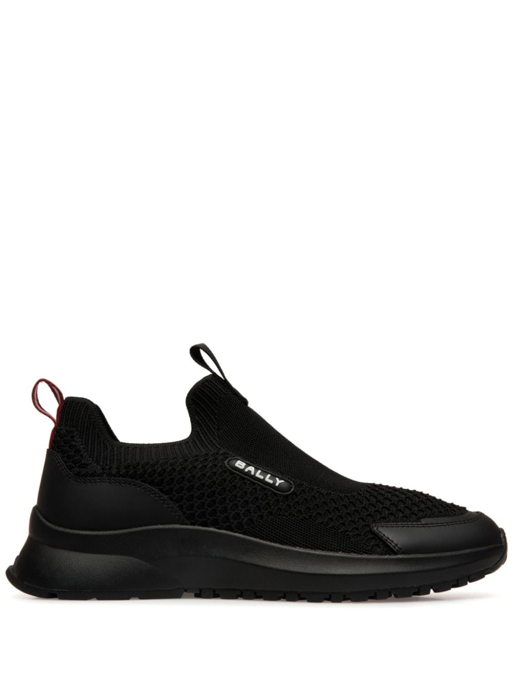 Bally Slip-On-Sneakers mit Logo - Schwarz von Bally